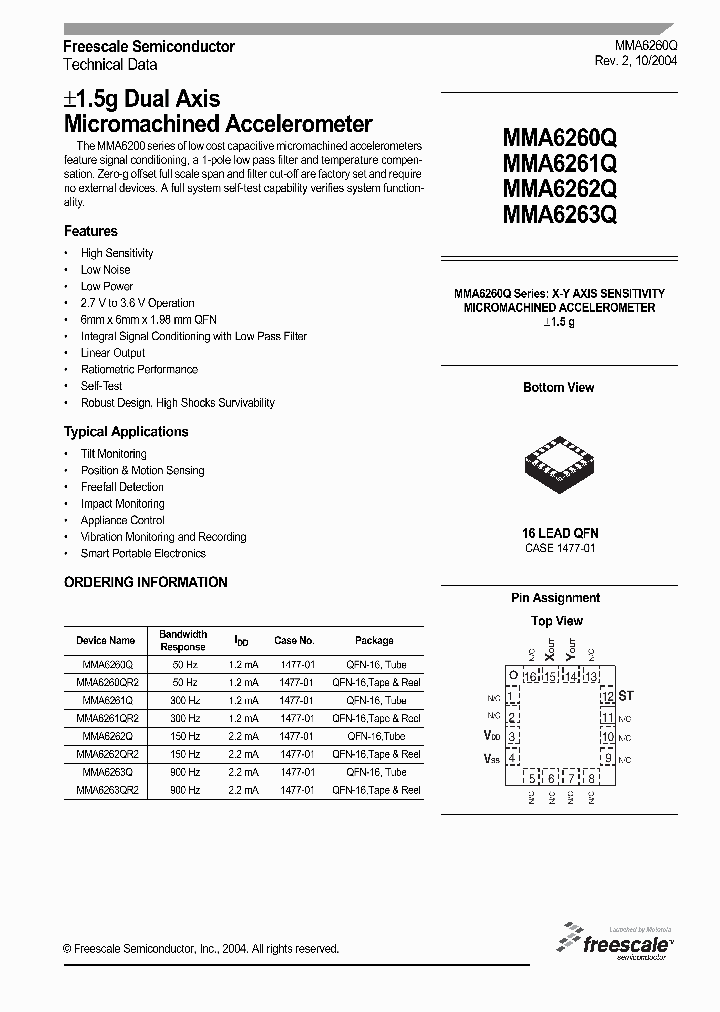 MMA6260Q_275569.PDF Datasheet