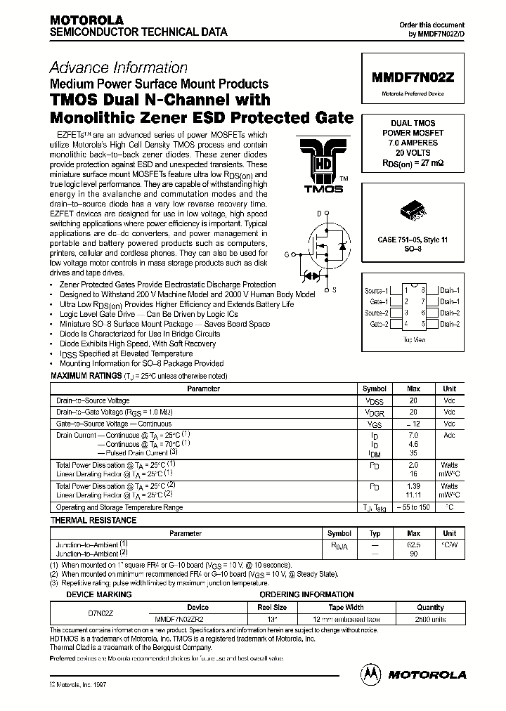 MMDF7N02Z_149508.PDF Datasheet