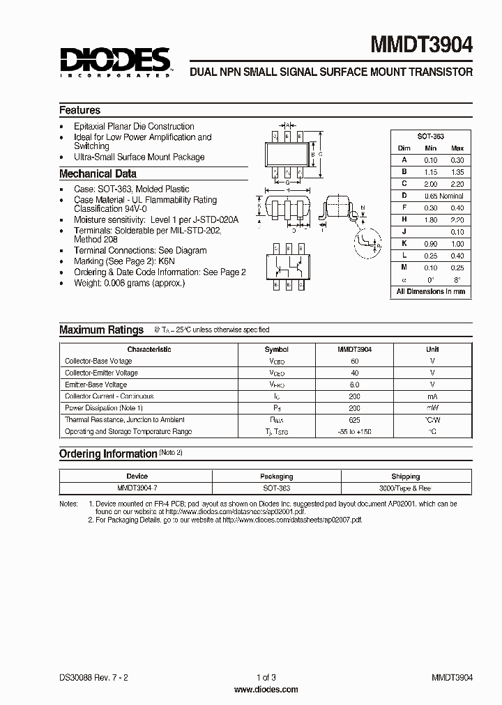 MMDT3904-7_283652.PDF Datasheet