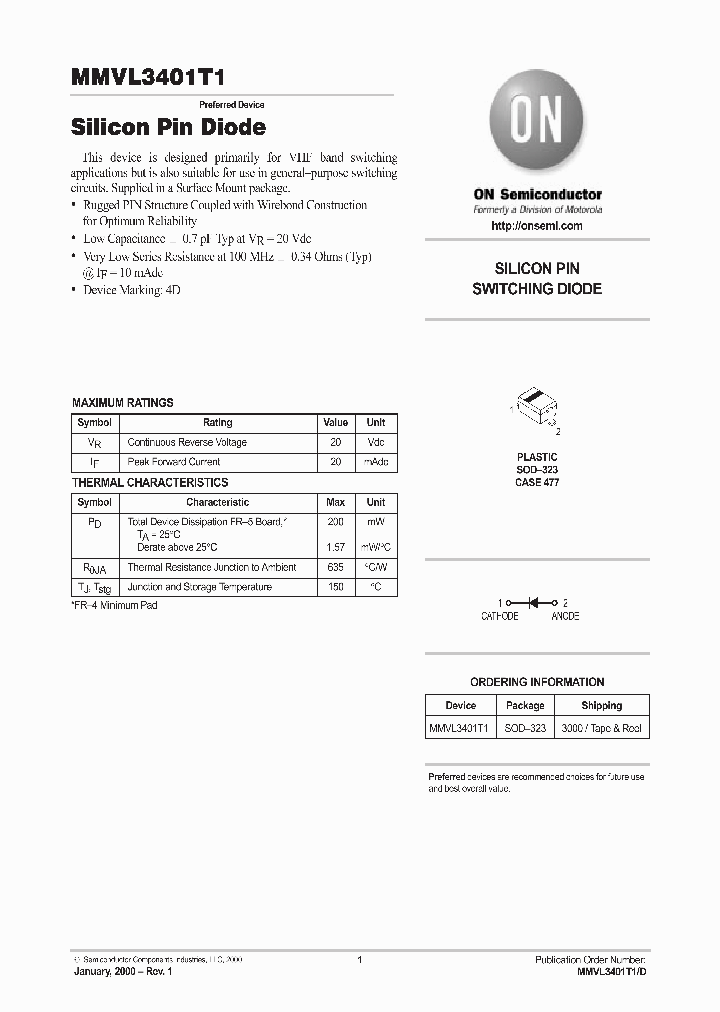 MMVL3401T1_290747.PDF Datasheet