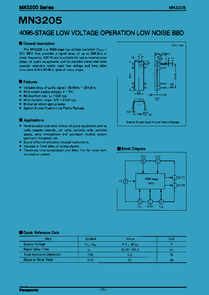 MN3205_280826.PDF Datasheet