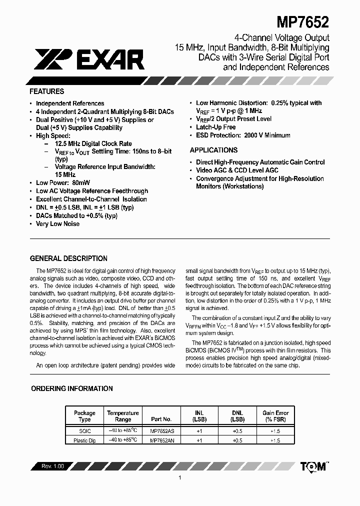MP7652_284059.PDF Datasheet