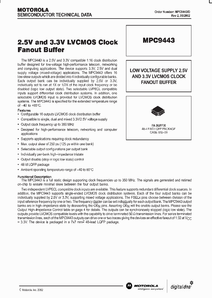 MPC9443_242484.PDF Datasheet