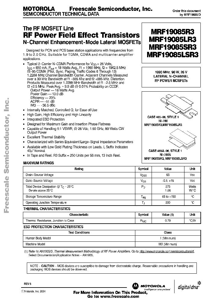 MRF19085R3_293468.PDF Datasheet