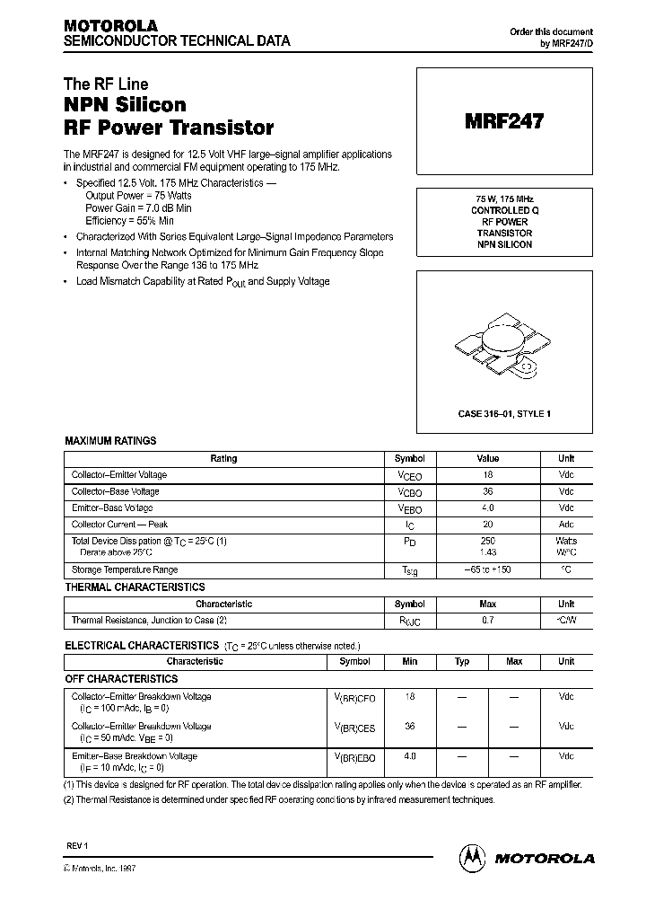 MRF247_258637.PDF Datasheet