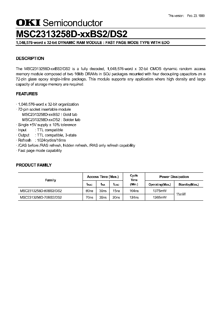 MSC2313258D-XXDS2_267315.PDF Datasheet