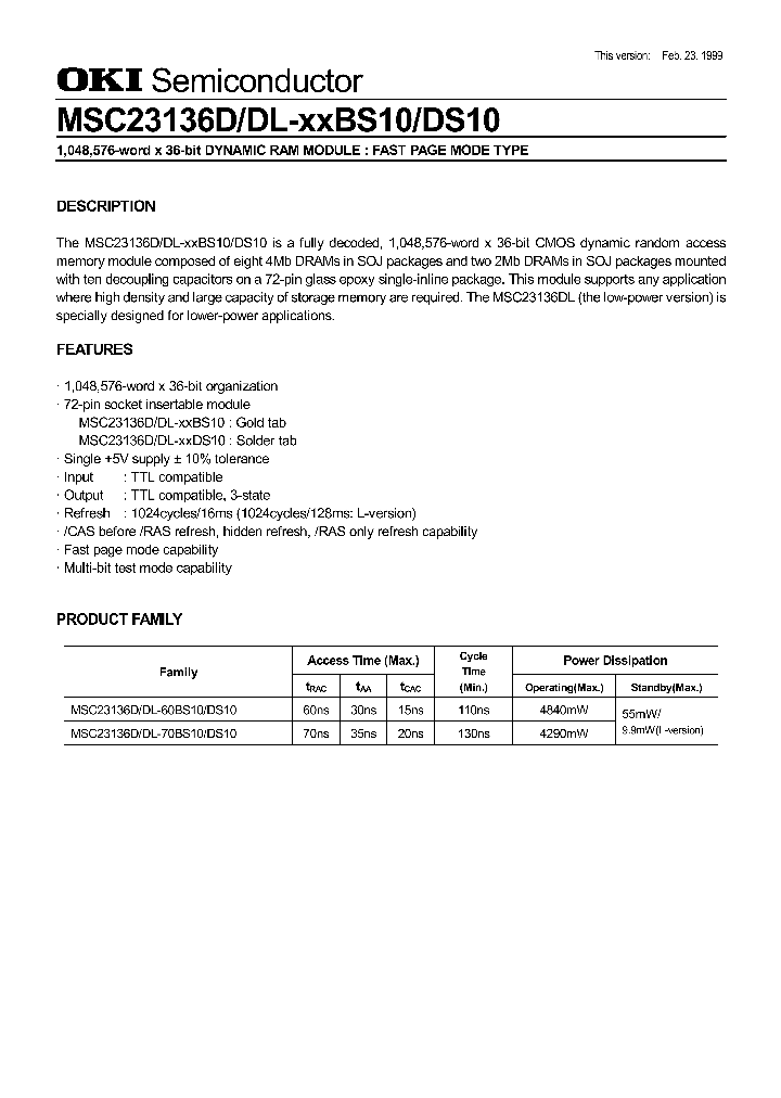MSC23136DL-XXDS10_267309.PDF Datasheet
