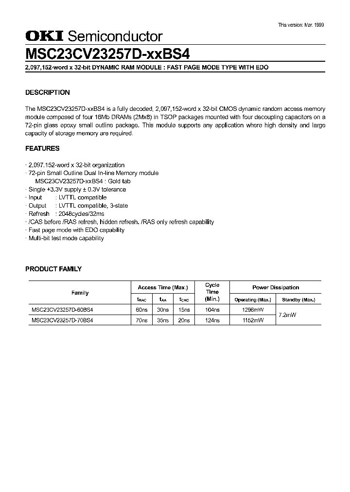 MSC23CV23257D-XXBS4_279408.PDF Datasheet
