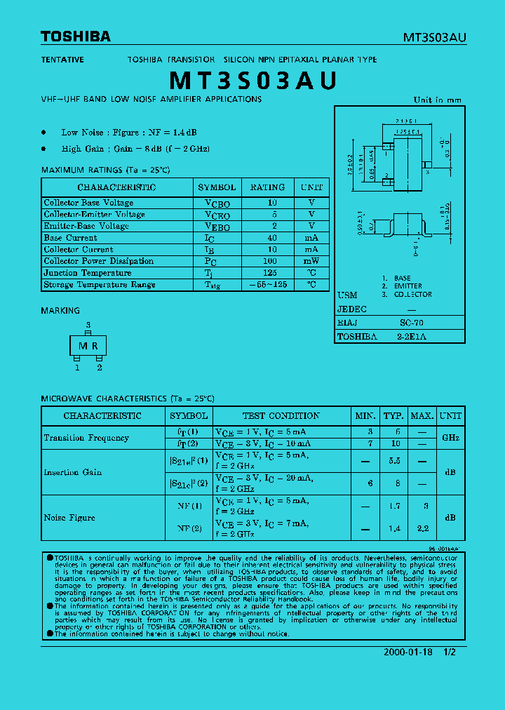MT3S03AU_296439.PDF Datasheet
