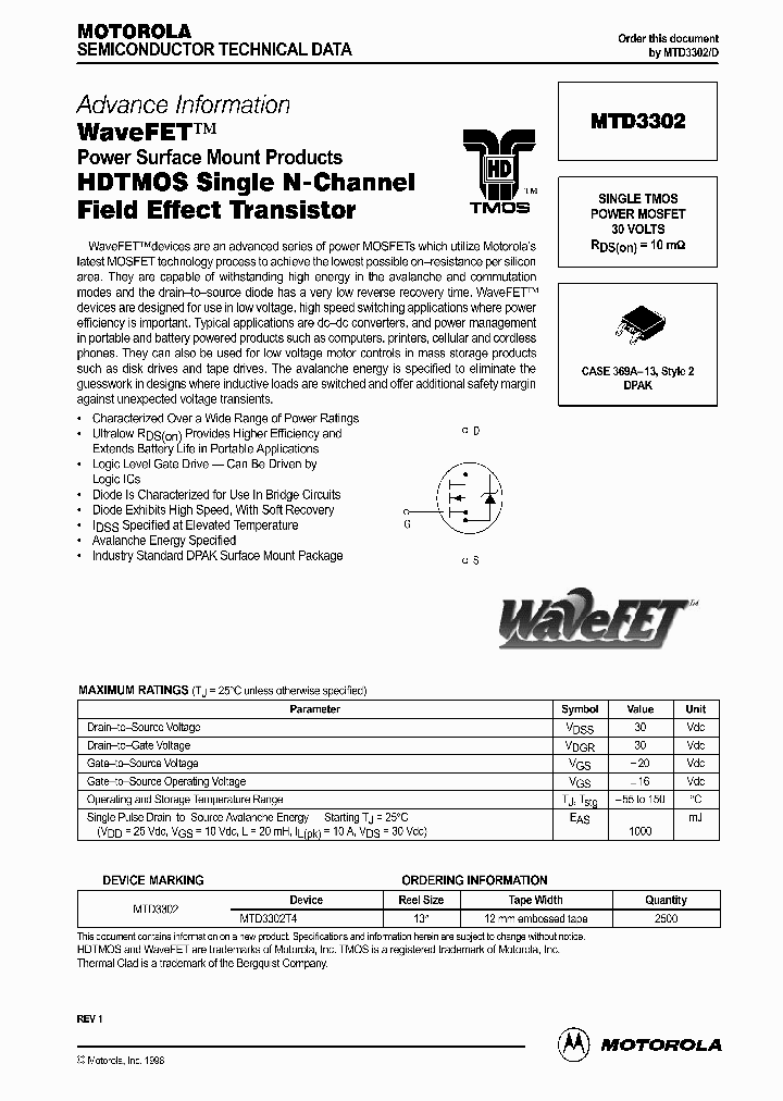 MTD3302D_296088.PDF Datasheet