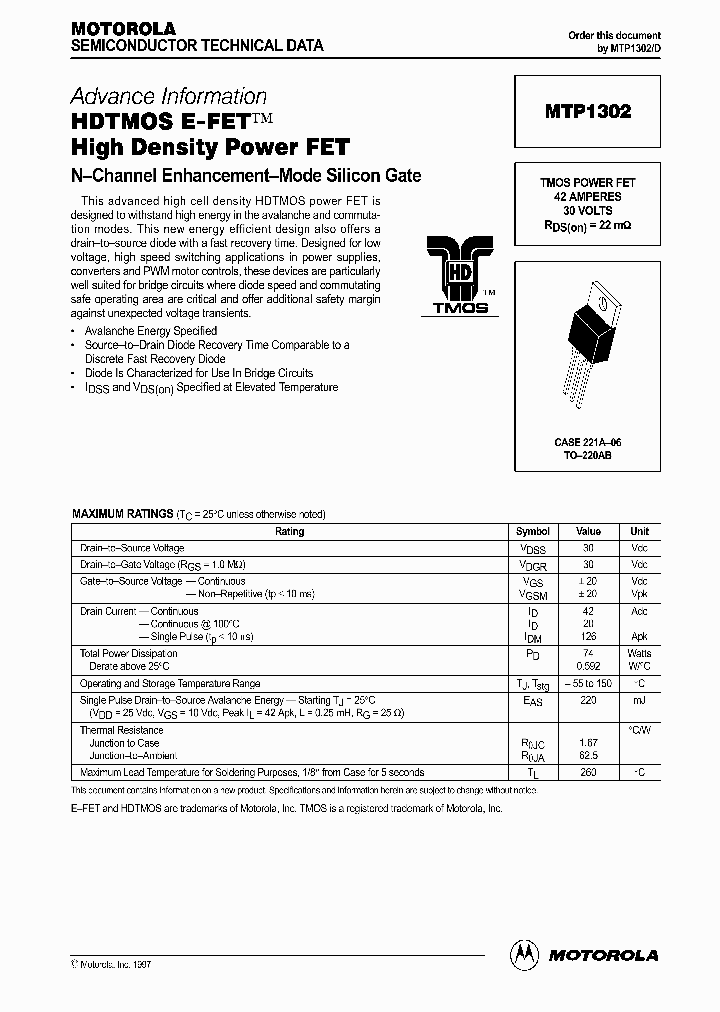 MTP1302_64746.PDF Datasheet