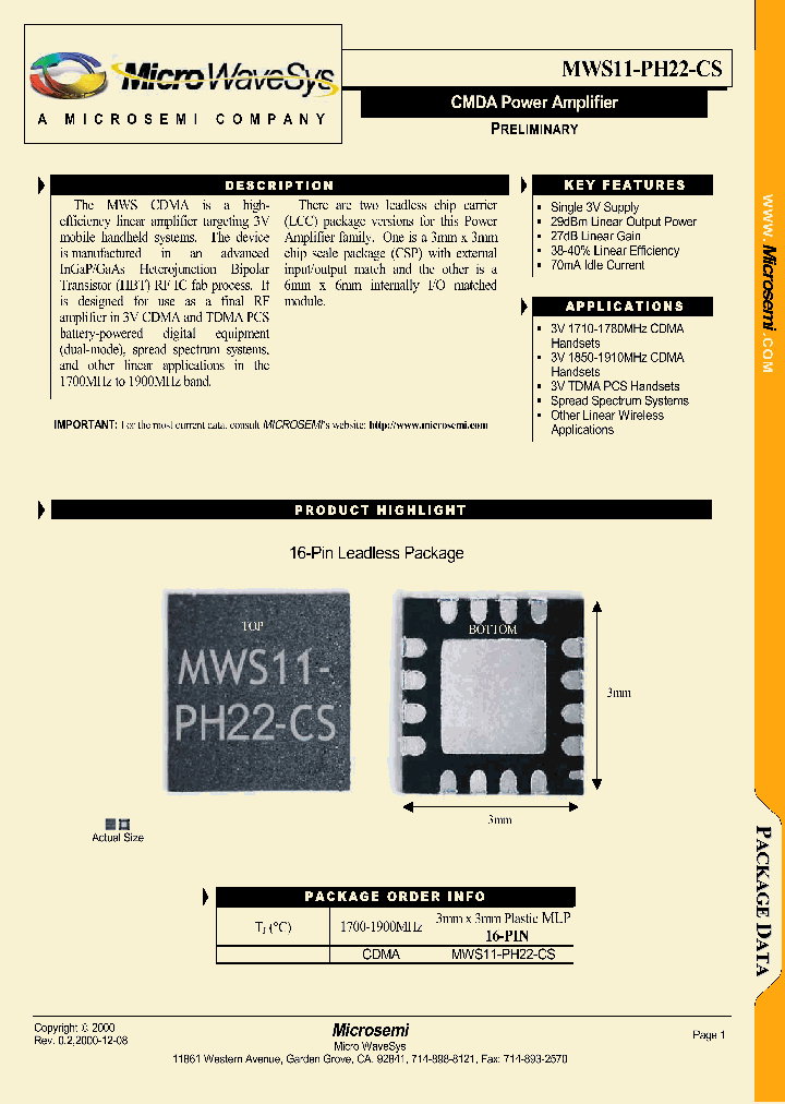 MWS11-PH22_304817.PDF Datasheet