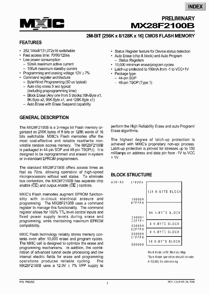 MX28F2100B_286919.PDF Datasheet