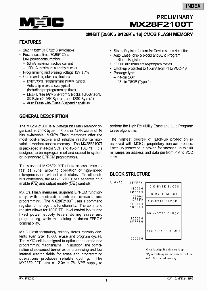 MX28F2100T_286918.PDF Datasheet