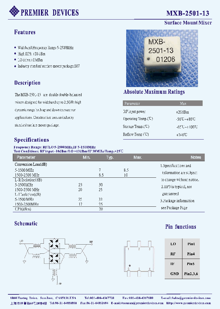 MXB-2501-13_283346.PDF Datasheet