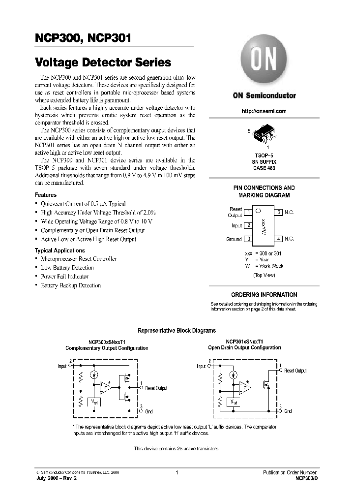 NCP301_277822.PDF Datasheet