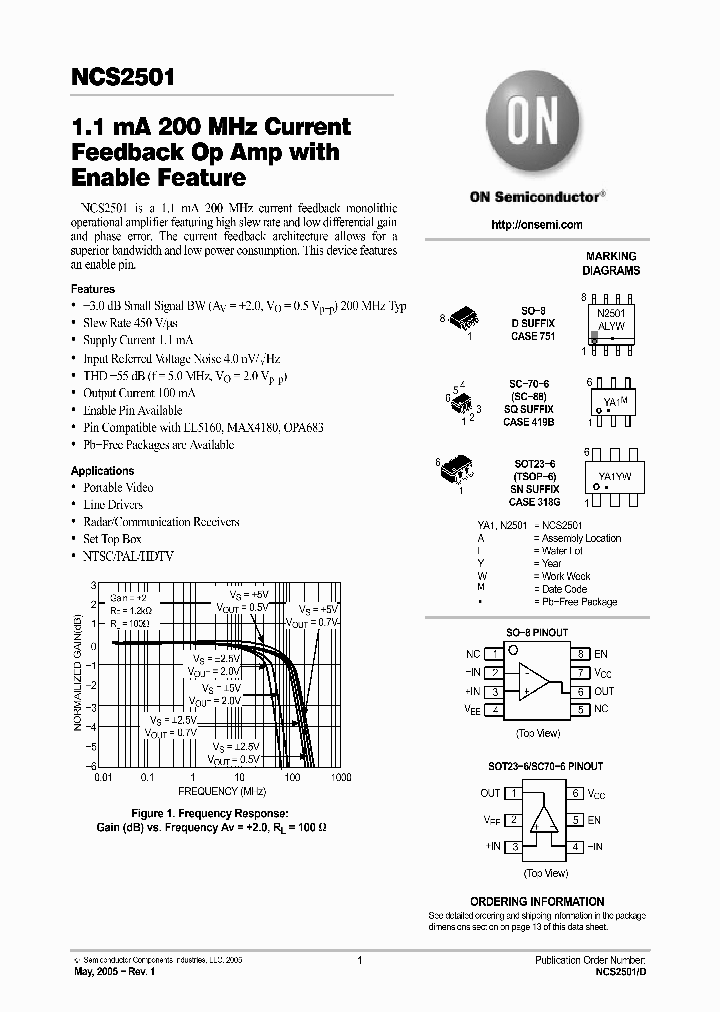 NCS2501_283343.PDF Datasheet