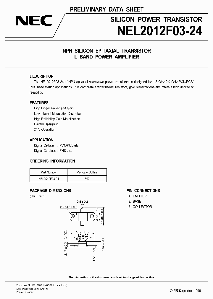 NEL2012F03_269899.PDF Datasheet