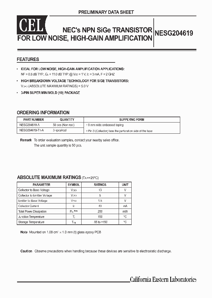 NESG204619_289610.PDF Datasheet