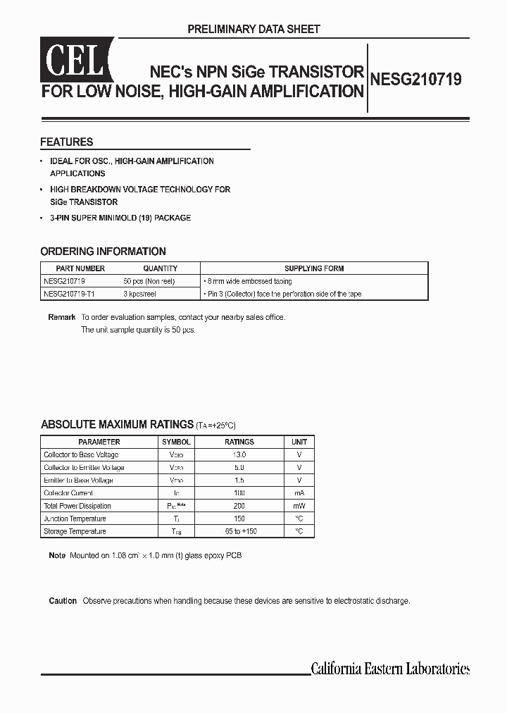 NESG210719_281428.PDF Datasheet