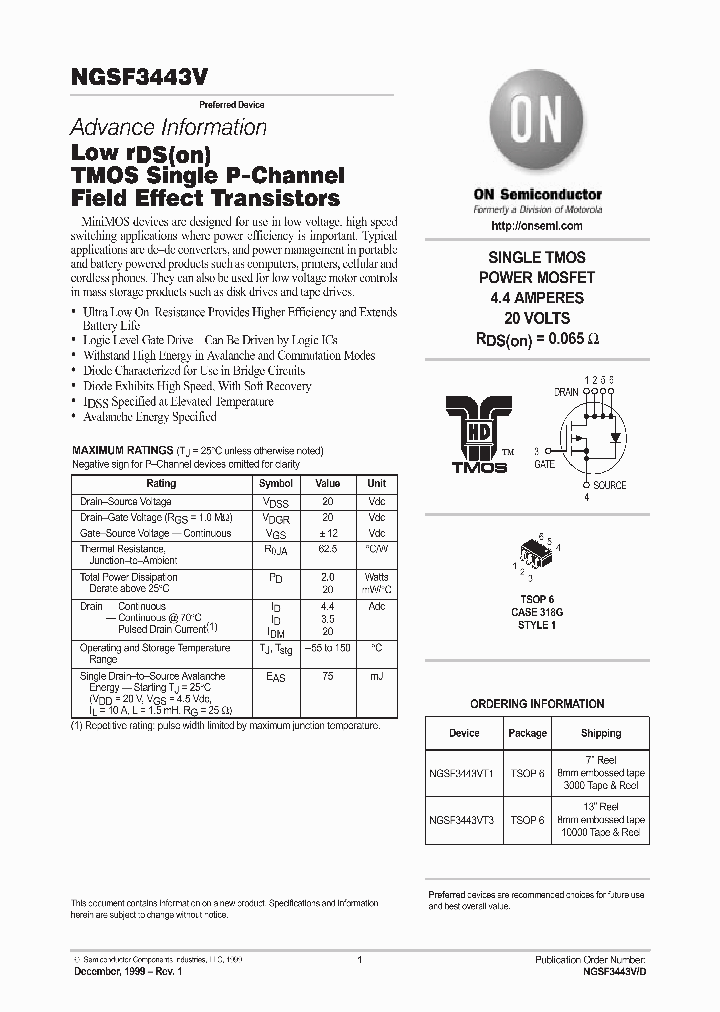NGSF3443VT3_289003.PDF Datasheet