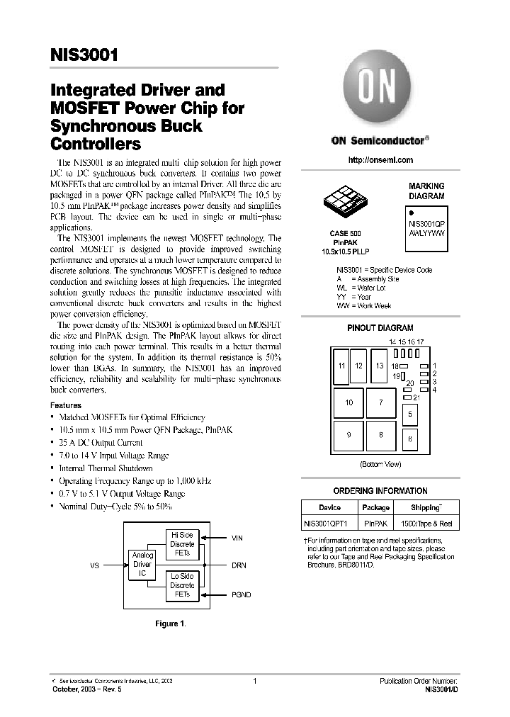 NIS3001_277891.PDF Datasheet
