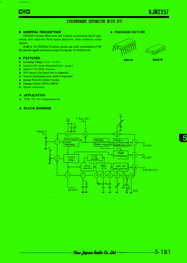NJM2257_32471.PDF Datasheet