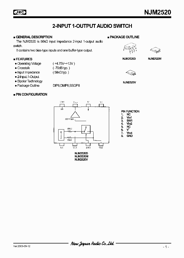 NJM2520_277646.PDF Datasheet