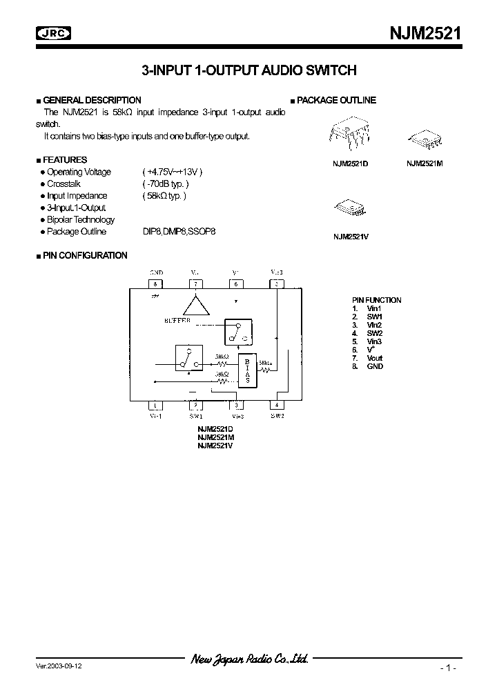 NJM2521_284707.PDF Datasheet