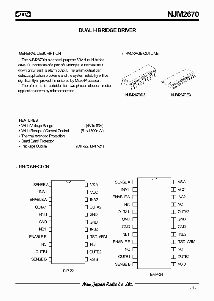 NJM2670_253620.PDF Datasheet