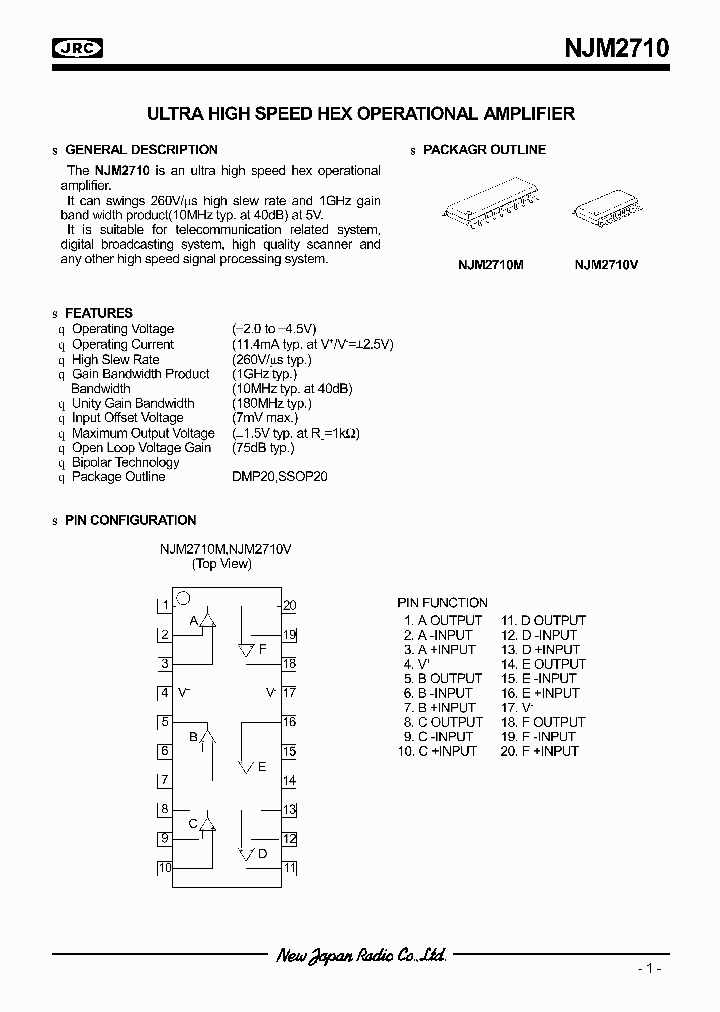 NJM2710_245900.PDF Datasheet