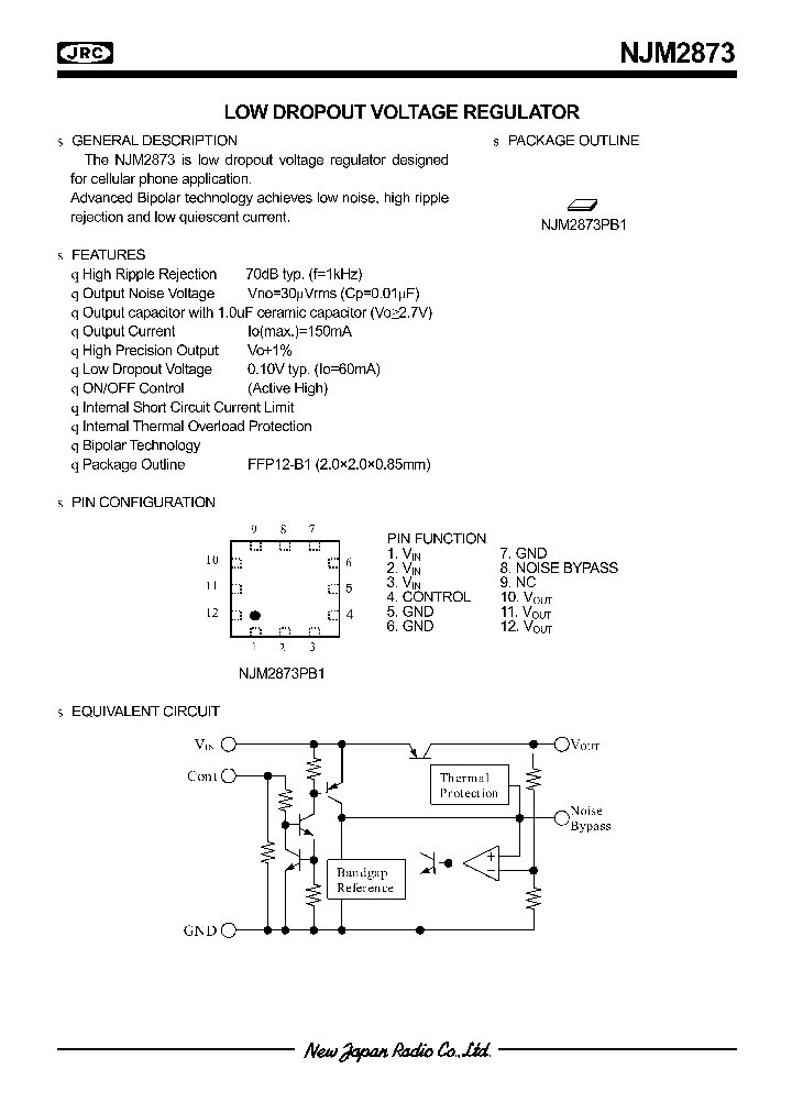 NJM2873_265160.PDF Datasheet