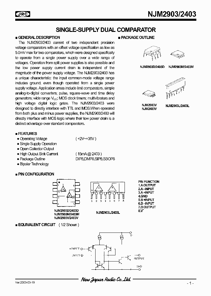 NJM2903_273822.PDF Datasheet