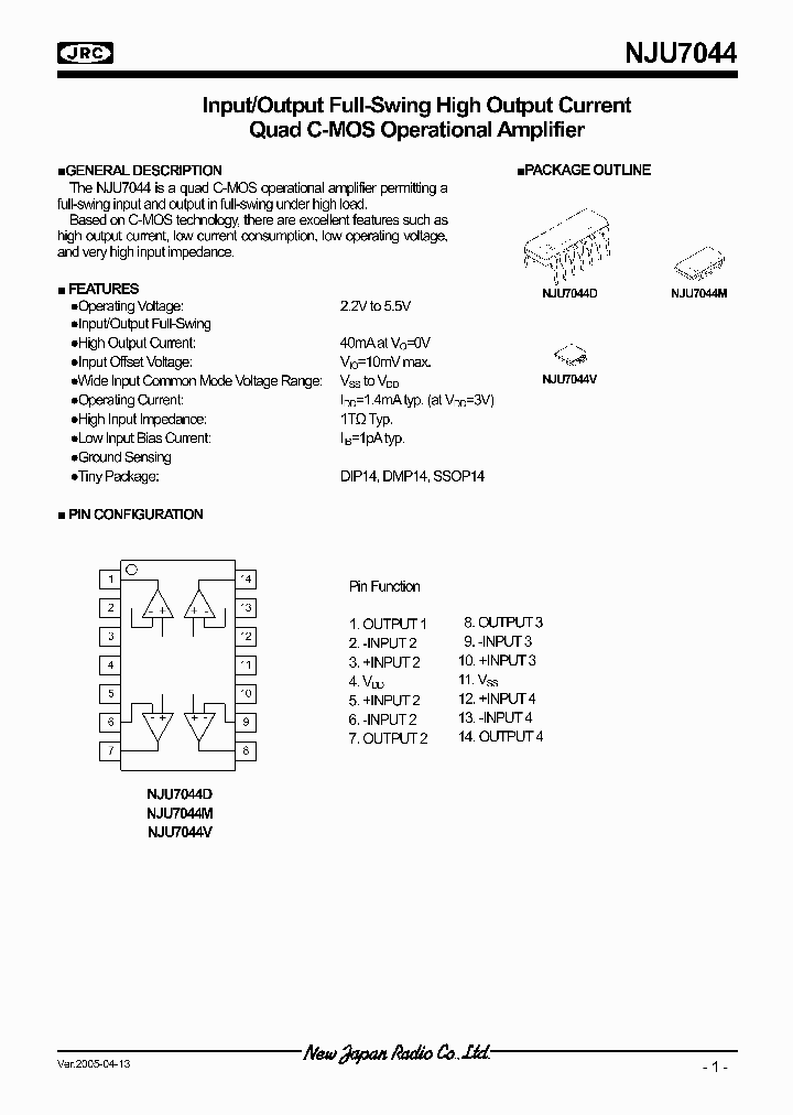 NJU7044_283569.PDF Datasheet