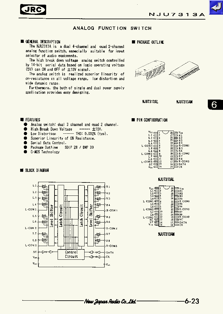 NJU7313ASERIES_255934.PDF Datasheet