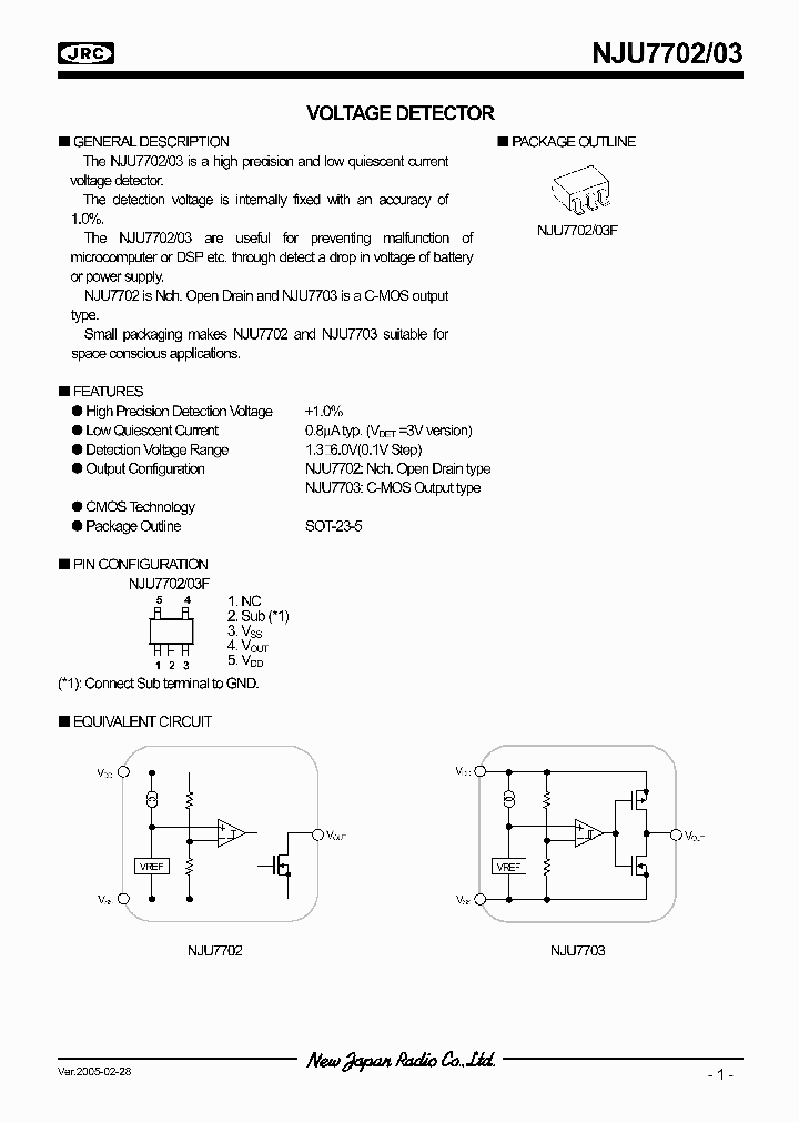 NJU770203_291871.PDF Datasheet