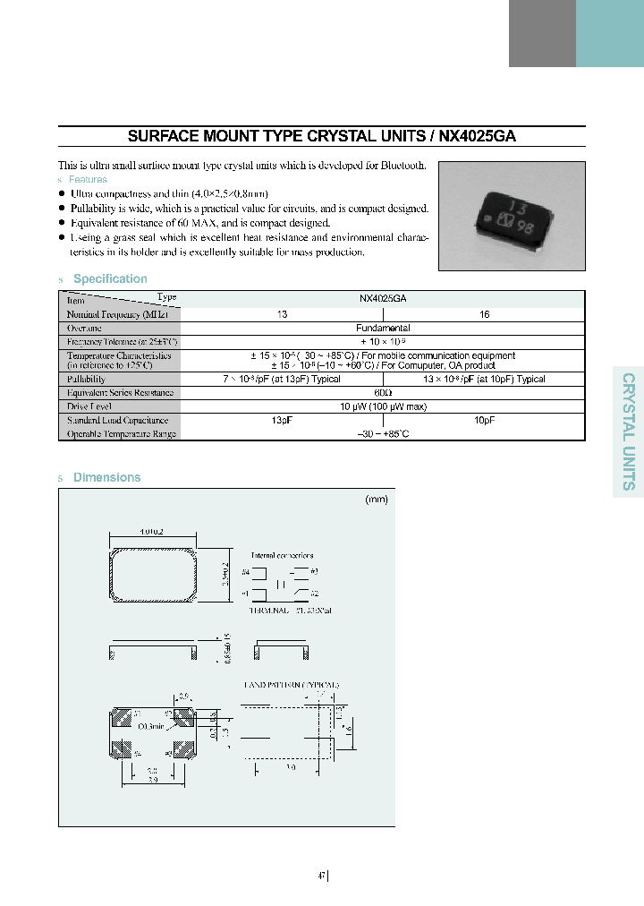 NX4025GA_284879.PDF Datasheet
