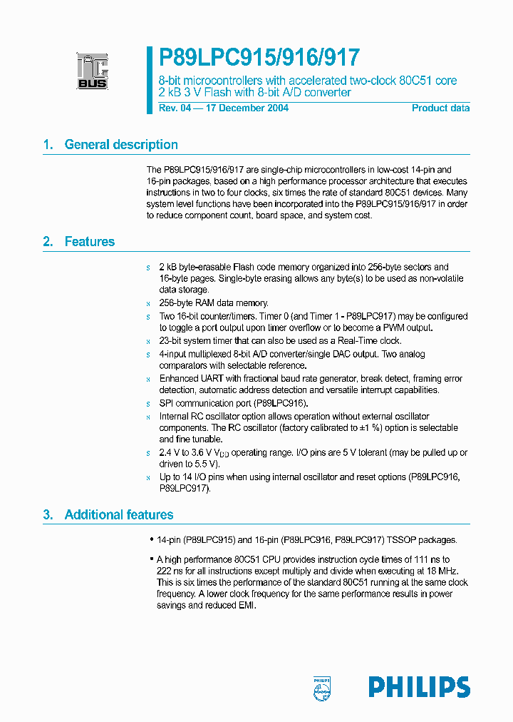 P89LPC915HDH_299604.PDF Datasheet