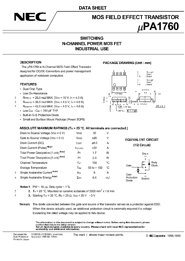 UPA1760_132939.PDF Datasheet
