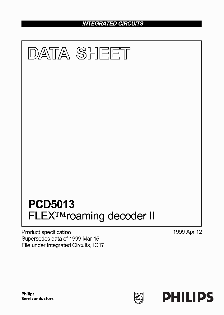 PCD5013_276088.PDF Datasheet