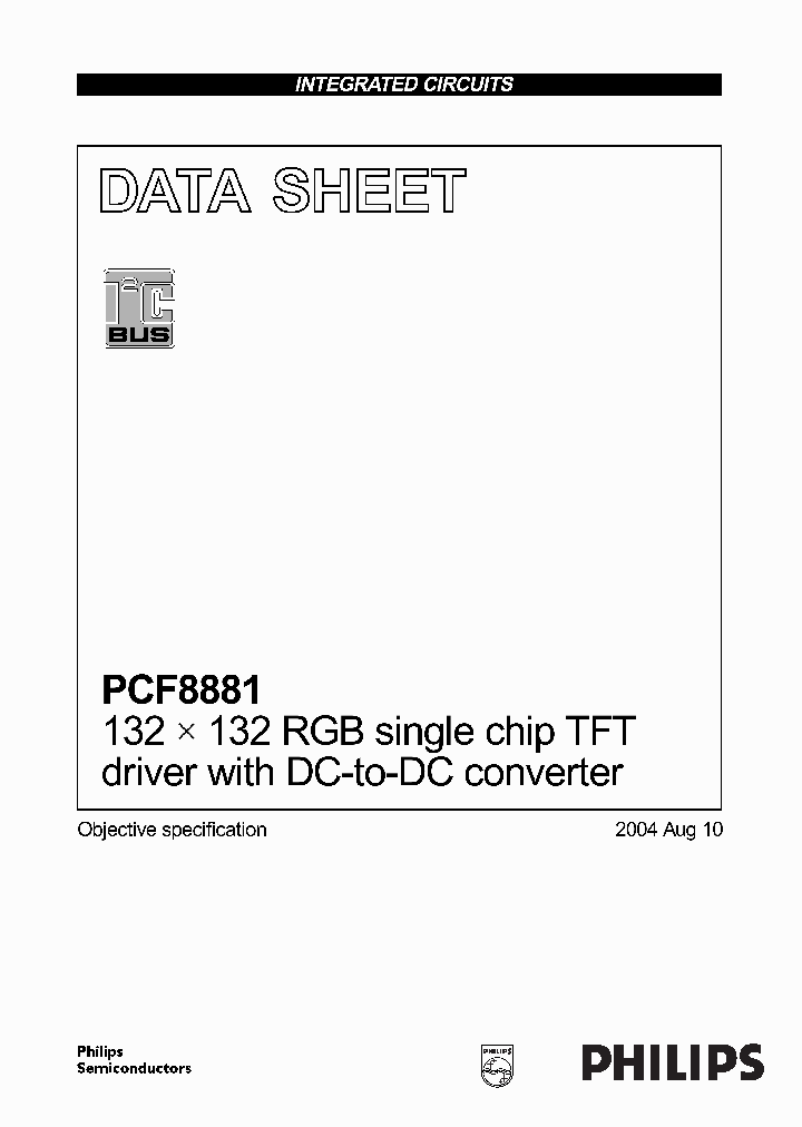 PCF8881_241896.PDF Datasheet