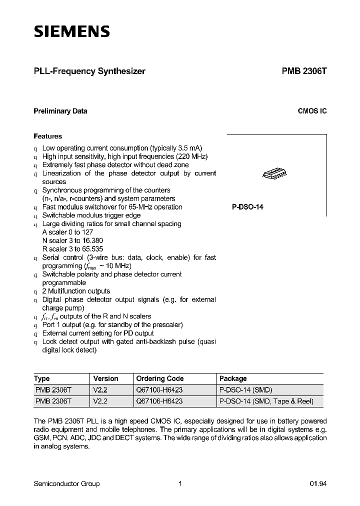 PMB2306T_296792.PDF Datasheet