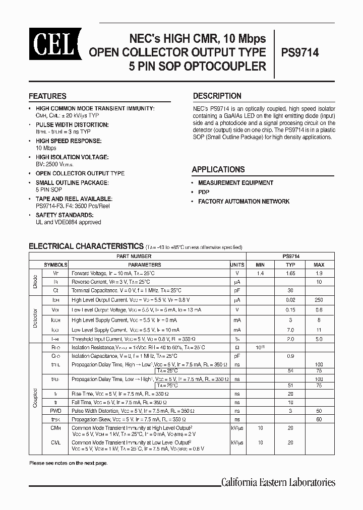 PS9714_246109.PDF Datasheet
