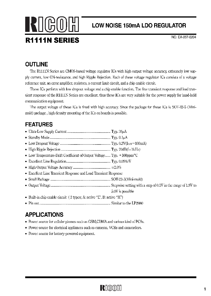 R1111N331B_248262.PDF Datasheet