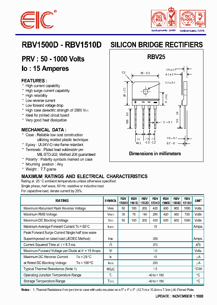 RBV1510D_57054.PDF Datasheet