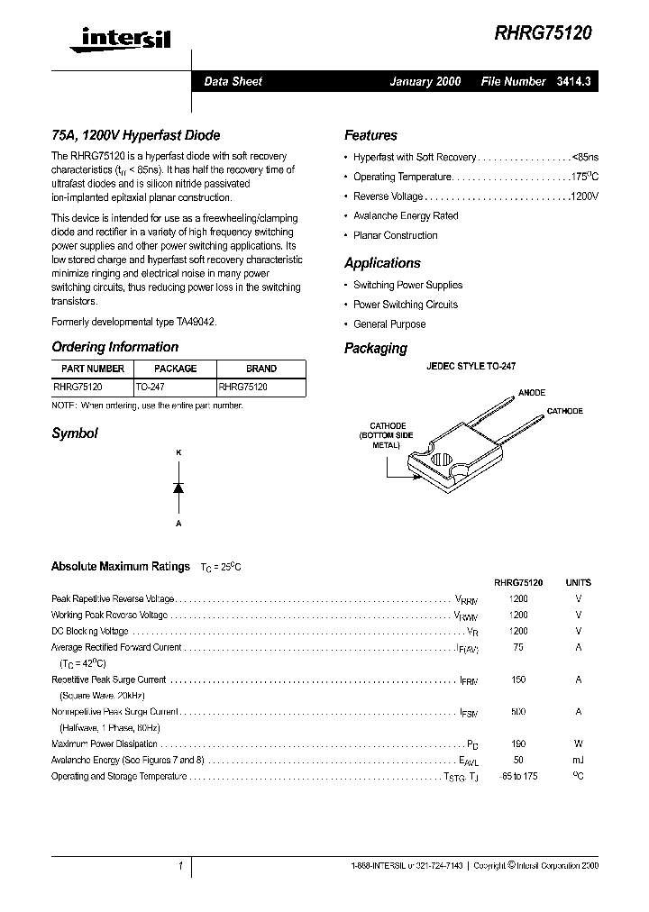 RHRG75120_297395.PDF Datasheet