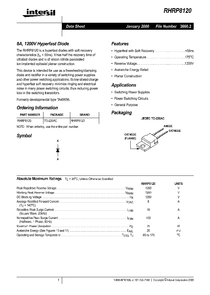 RHRP8120_293597.PDF Datasheet