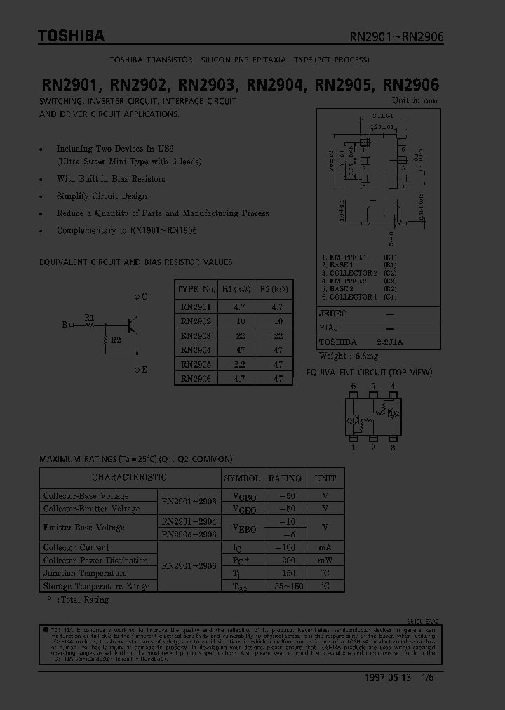 RN2903_280604.PDF Datasheet