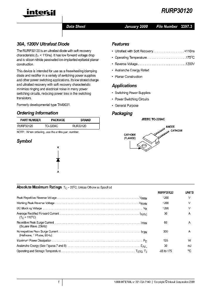 RURP30120_293268.PDF Datasheet