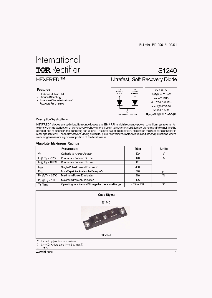 S1240_299613.PDF Datasheet
